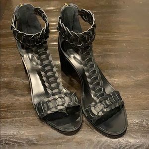 Zimmerman Black Leather sandals